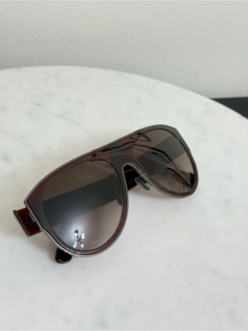 Tom Ford Lyle-02 TF1074 48T Brown Aviator Sunglasses - new
